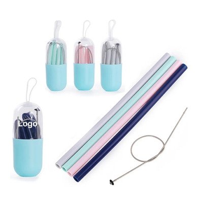 Silicone Straight Straw