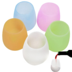 13.5 Oz. Silicone Wine Glasses
