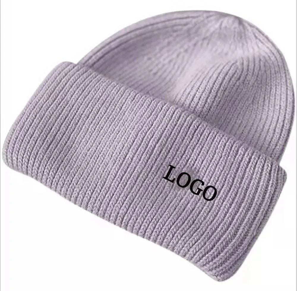 7abee7ed1e907f032c5e8bc46c09f5a42ae96a5a Warm Pullover Knitted Hat - Image 1